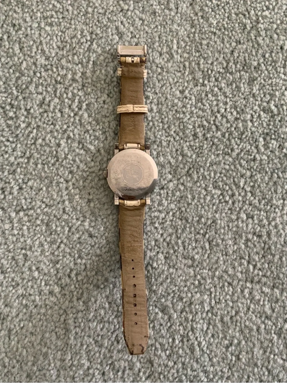 Burberry BU1379 Heritage Nova Check Swiss Quartz Watch 38mm